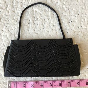 Victoria’s Secret Black Beaded Clutch
